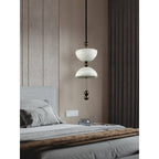Lyra Alabaster Pendant Light