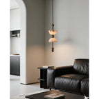 Lyra Alabaster Pendant Light