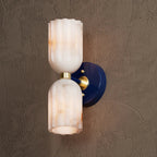 Lysander Alabaster Art Deco Wall Sconce