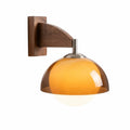 Maisie Retro Glass Dome Wall Sconce