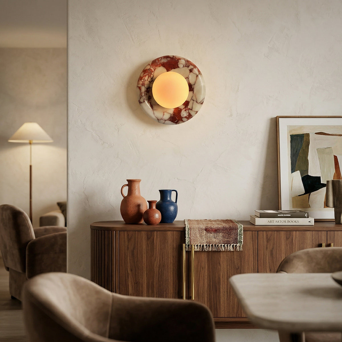 Orli Marble Wall Sconce