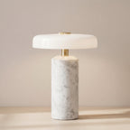 Marble Glass Portable Table Lamp