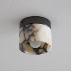 Round Marble Ceiling Light