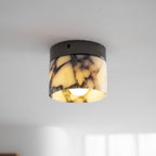 Round Marble Ceiling Light