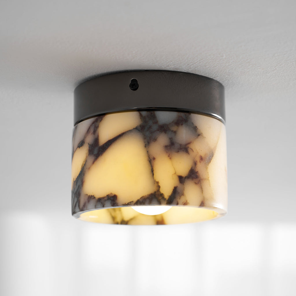Round Marble Ceiling Light
