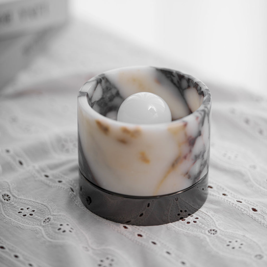 Round Marble Ceiling Light