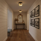 Round Marble Ceiling Light