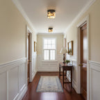 Round Marble Ceiling Light
