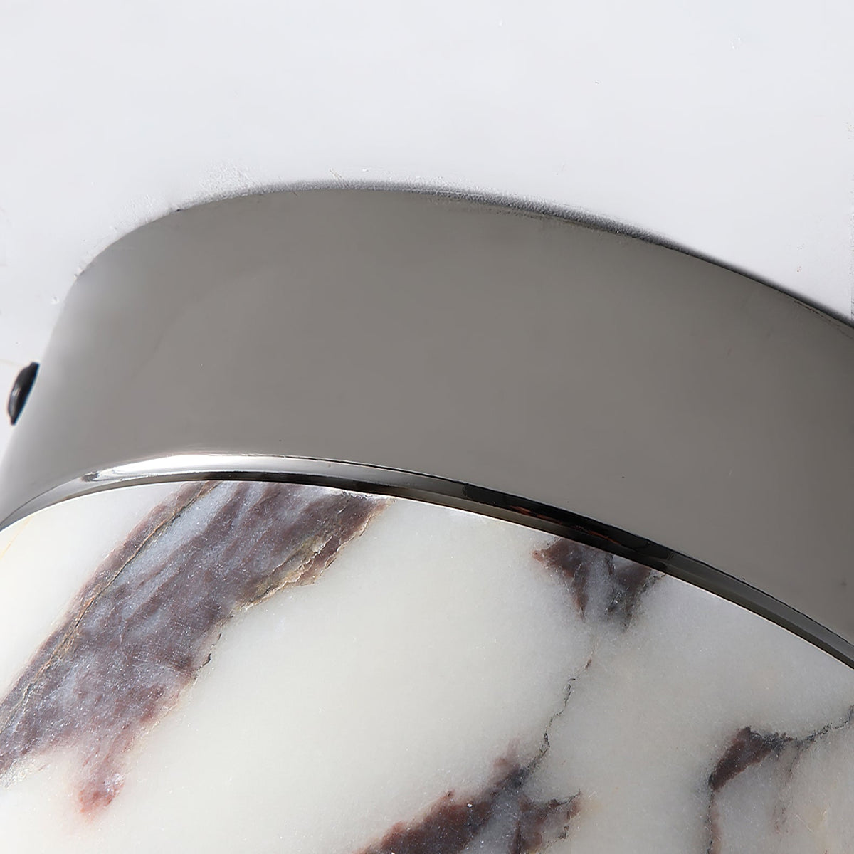 Round Marble Ceiling Light