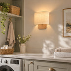 Maris Linen Shade Wall Sconce