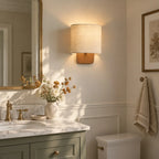 Maris Linen Shade Wall Sconce