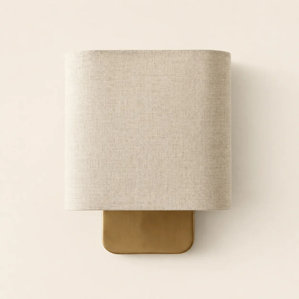 Maris Linen Shade Wall Sconce