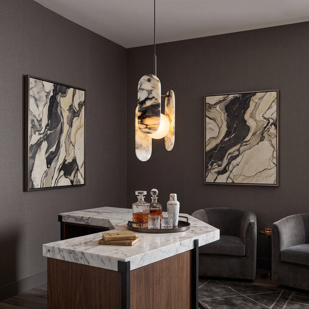 Megalith Marble Pendant Lamp