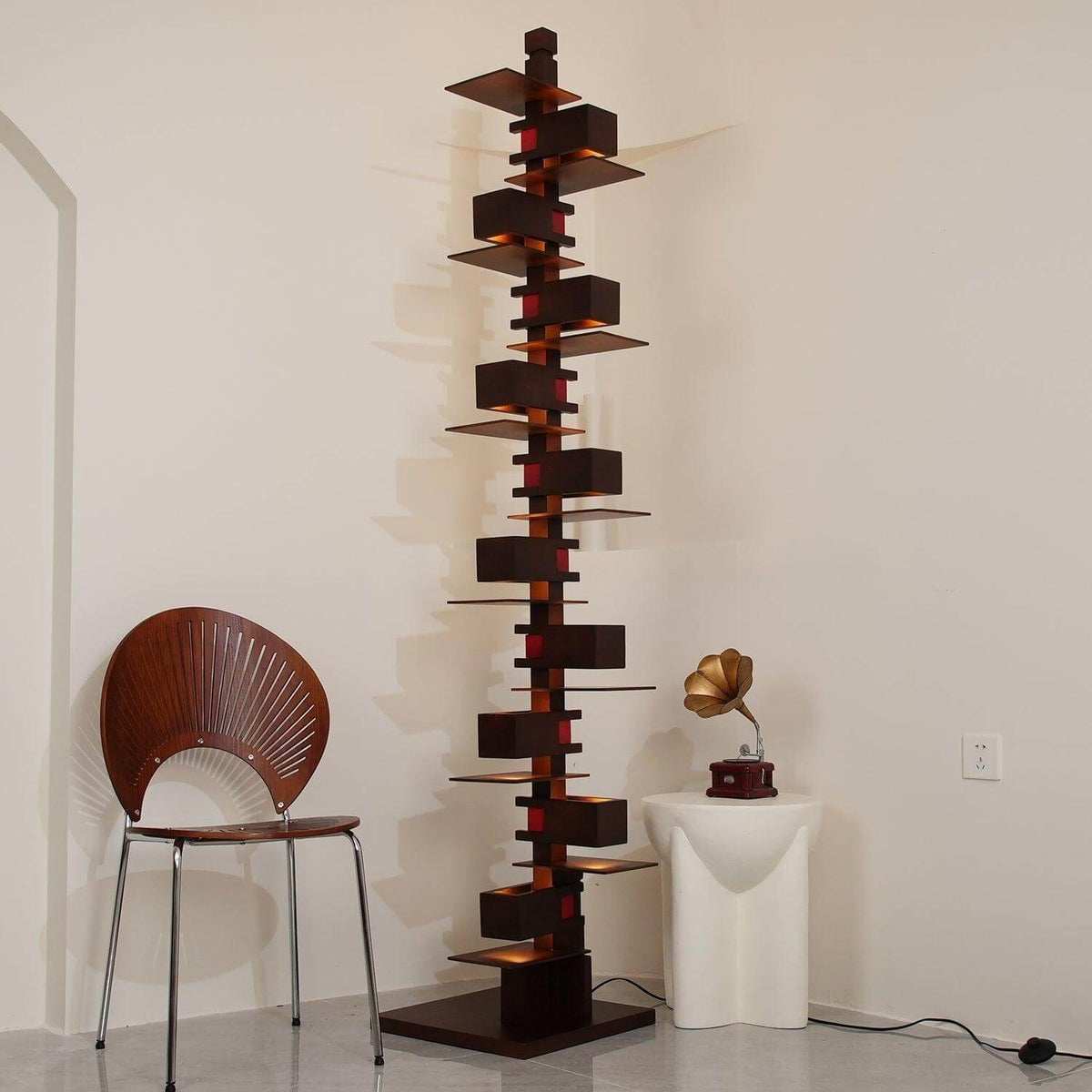 Taliesin Wood Floor Lamp