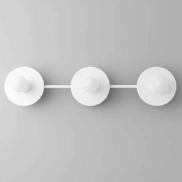 Spherical 3-Light Vanity Wall Fixture