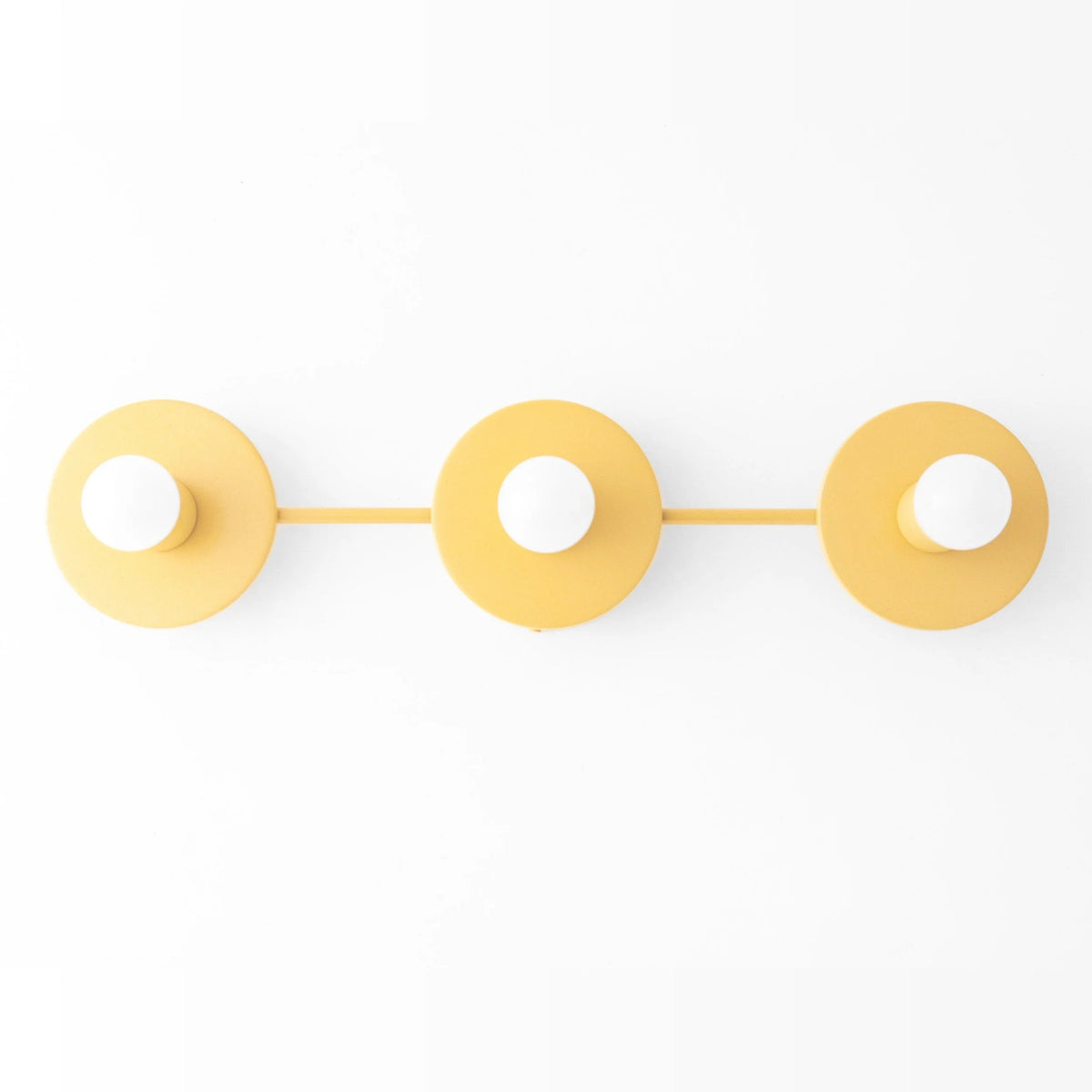 Spherical 3-Light Vanity Wall Fixture