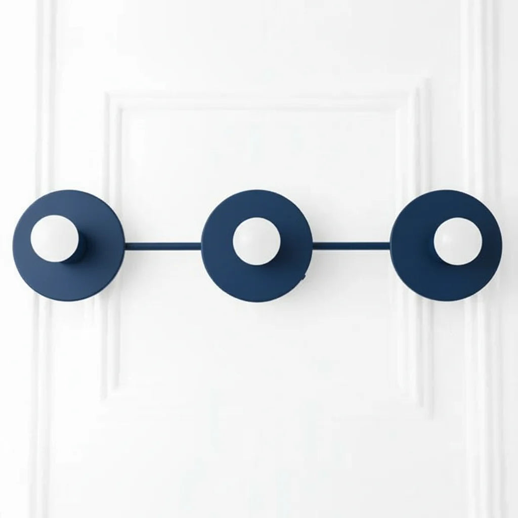 Spherical 3-Light Vanity Wall Fixture
