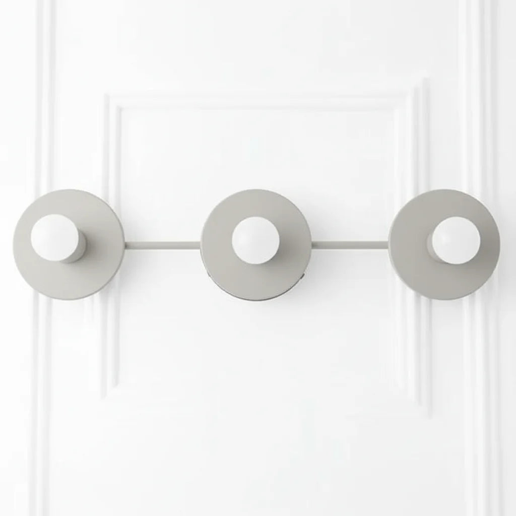 Spherical 3-Light Vanity Wall Fixture
