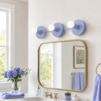 Spherical 3-Light Vanity Wall Fixture