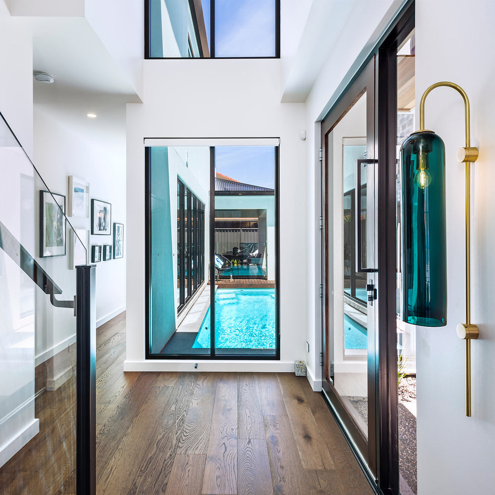 Modern Glass Wall Light