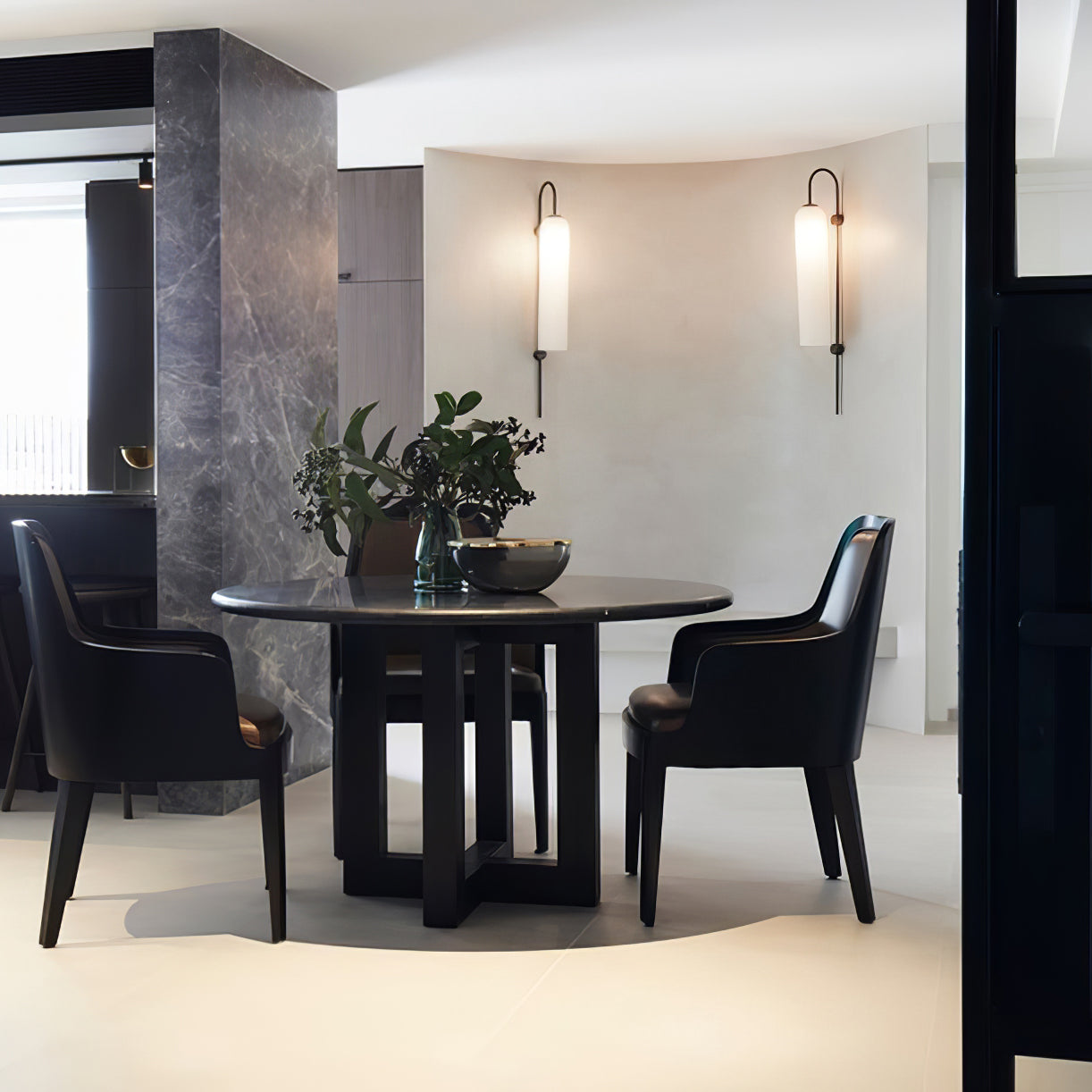 Modern Glass Wall Light
