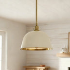 Bell-Shaped Industrial Pendant Light