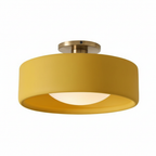 Modern Porcelain Semi-Flush Ceiling Light