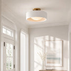 Modern Porcelain Semi-Flush Ceiling Light