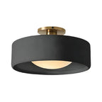 Modern Porcelain Semi-Flush Ceiling Light