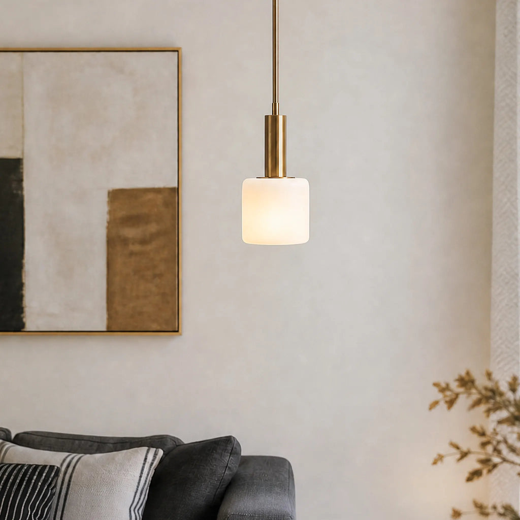 Modern Porcelain Pendant Light