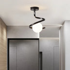 Modern Glass Ceiling Light