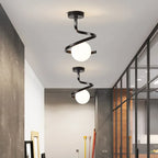 Modern Glass Ceiling Light
