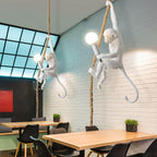 Monkey Pendant Light