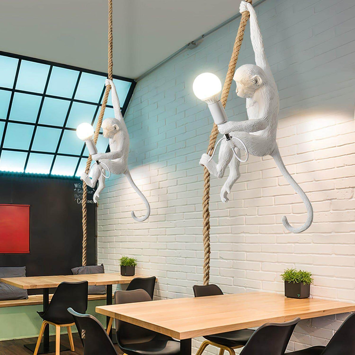 Monkey Pendant Light