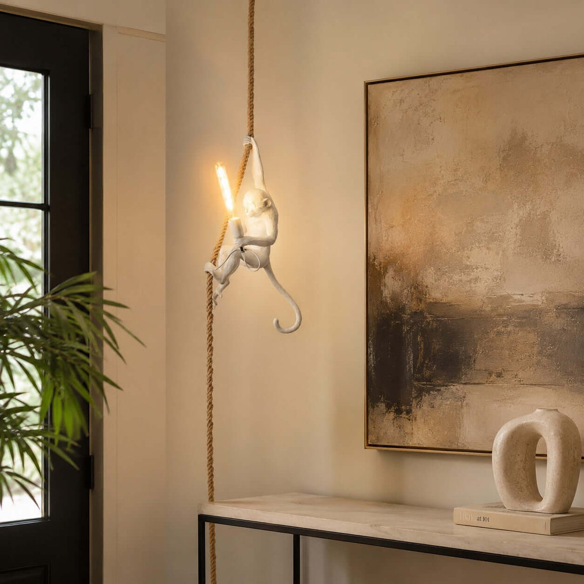 Monkey Pendant Light