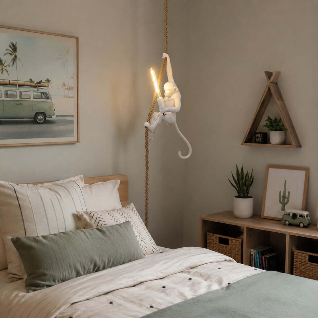 Monkey Pendant Light