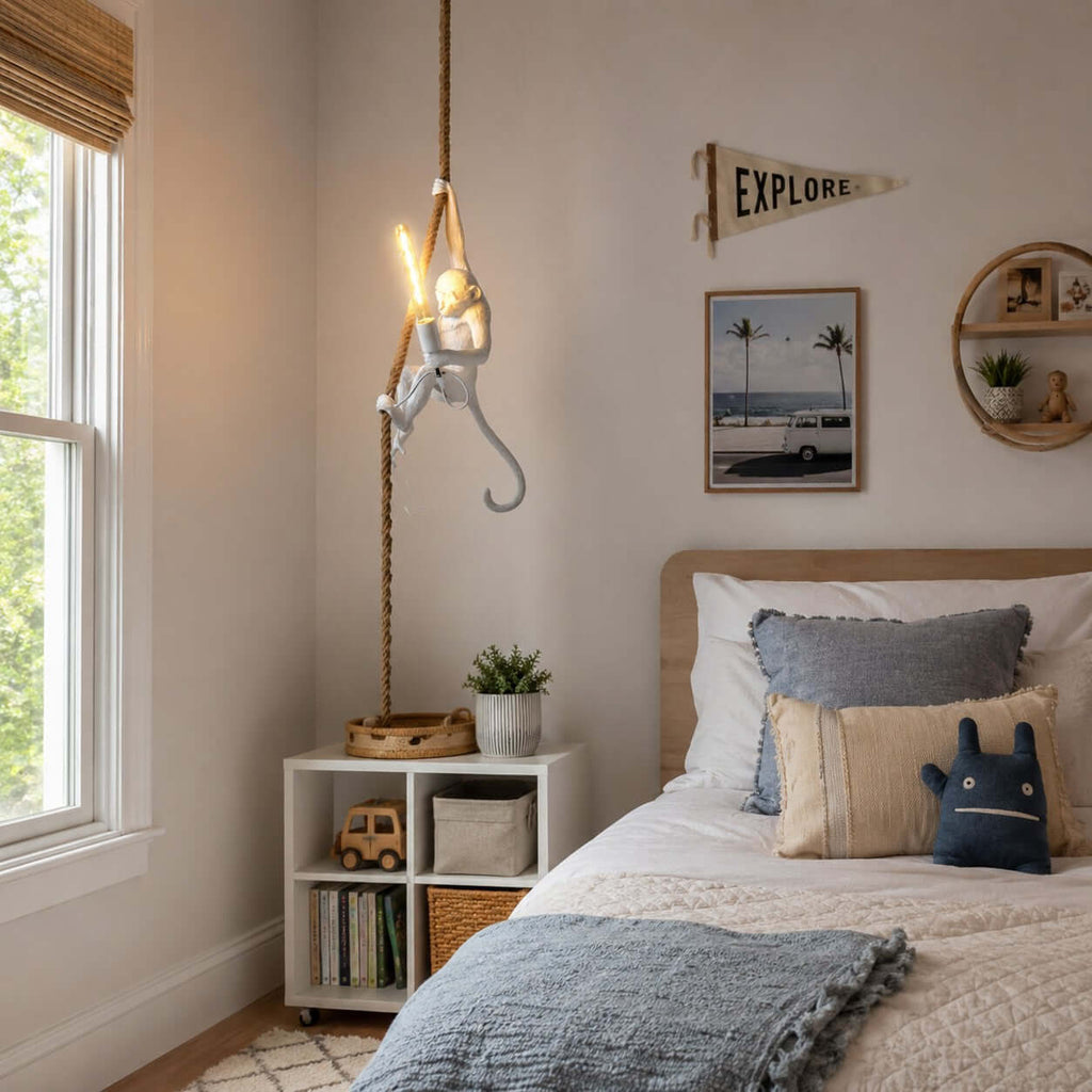 Monkey Pendant Light