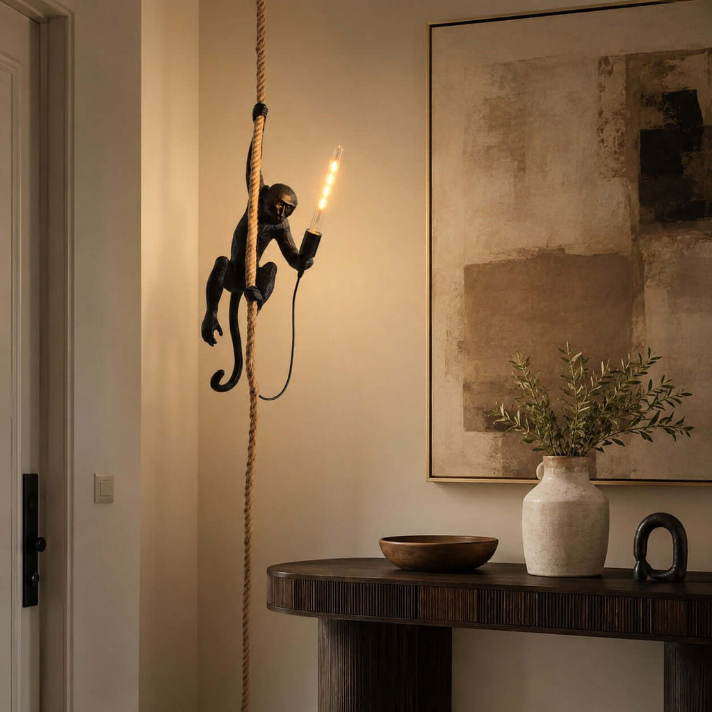 Monkey Pendant Light
