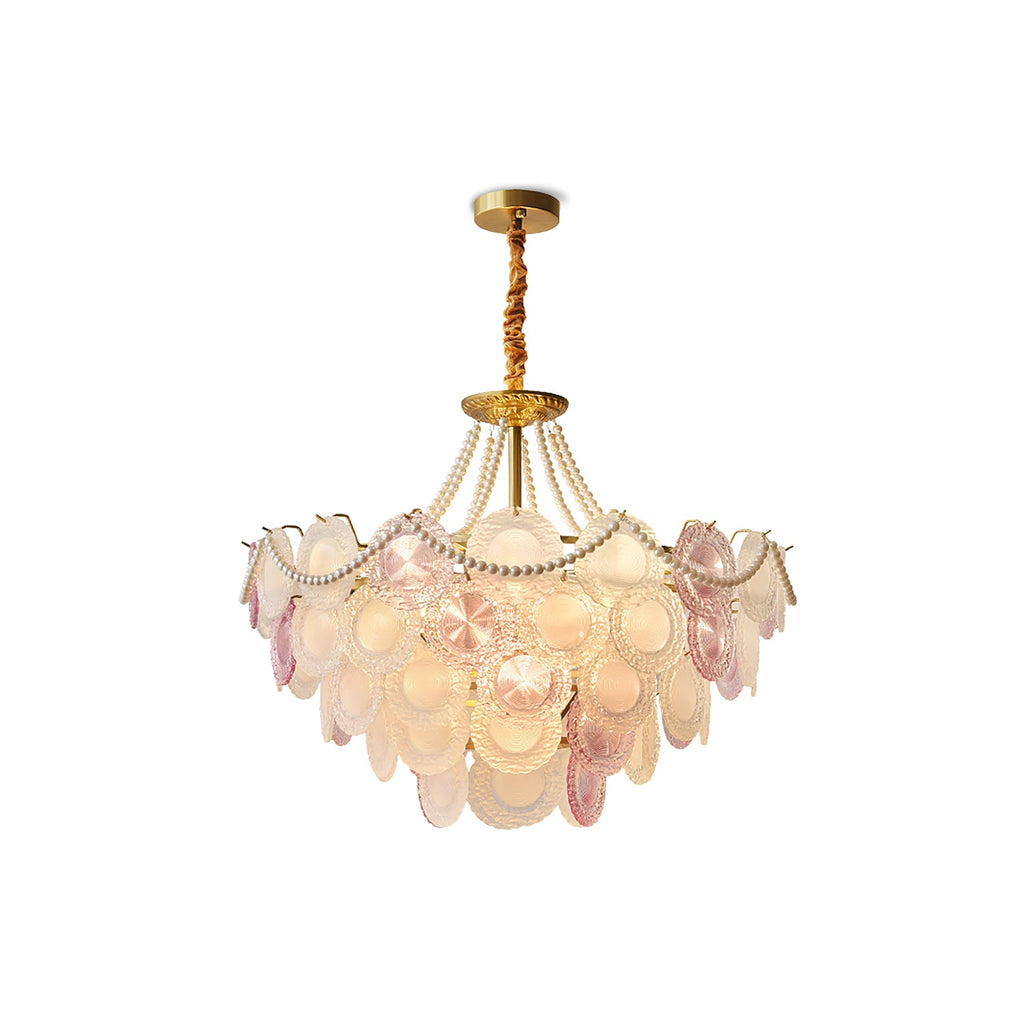 Mortimer Glass Chandelier