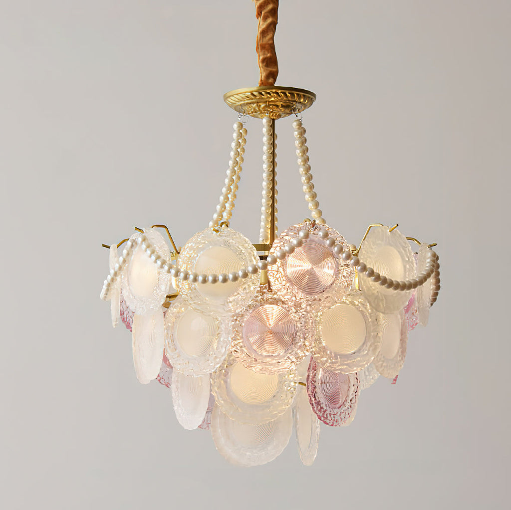 Mortimer Glass Chandelier