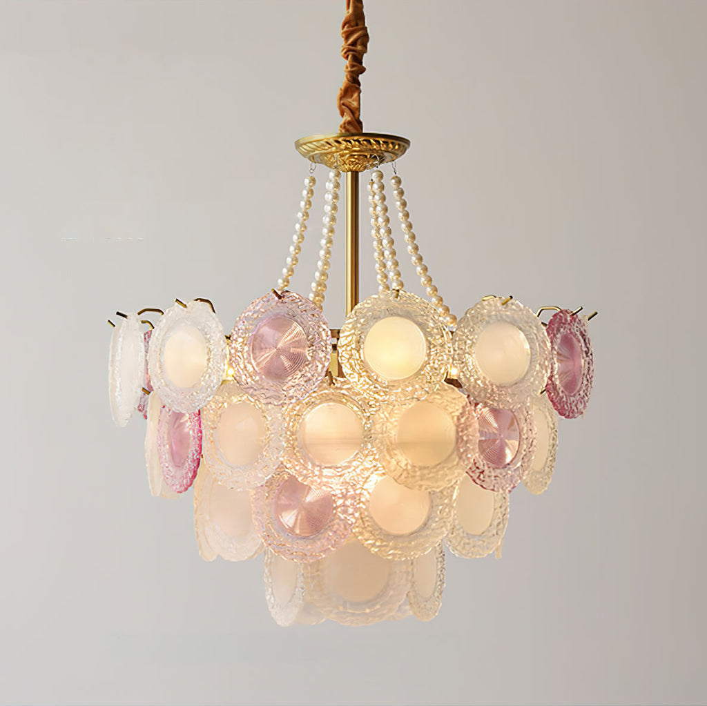 Mortimer Glass Chandelier