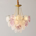 Mortimer Glass Chandelier