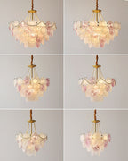 Mortimer Glass Chandelier