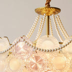 Mortimer Glass Chandelier