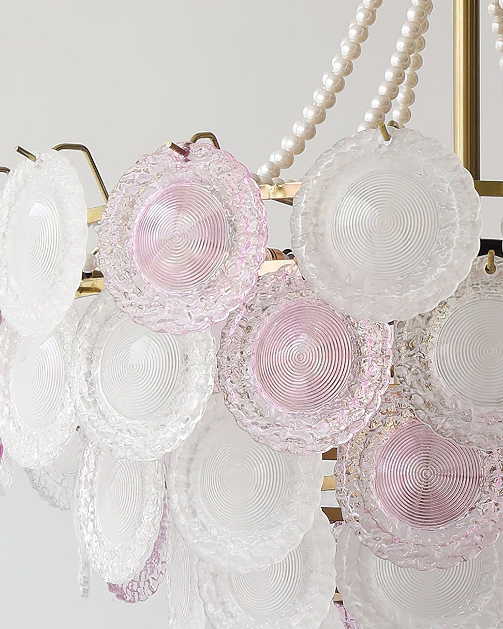 Mortimer Glass Chandelier