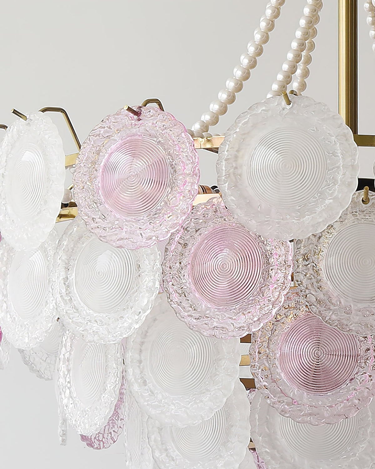 Mortimer Glass Chandelier