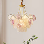 Mortimer Glass Chandelier