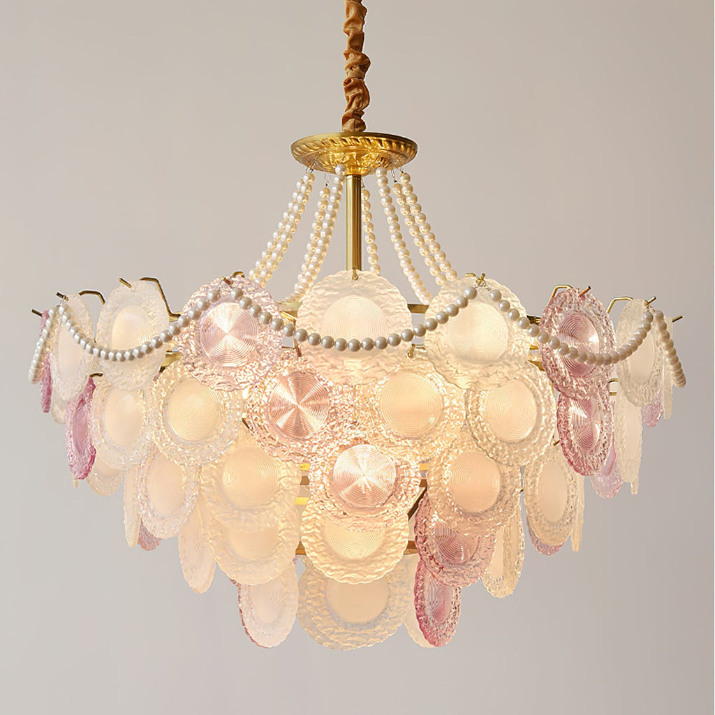 Mortimer Glass Chandelier