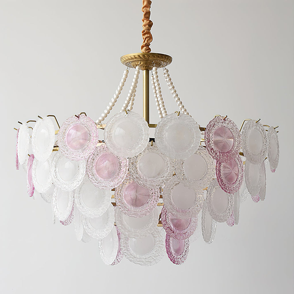 Mortimer Glass Chandelier