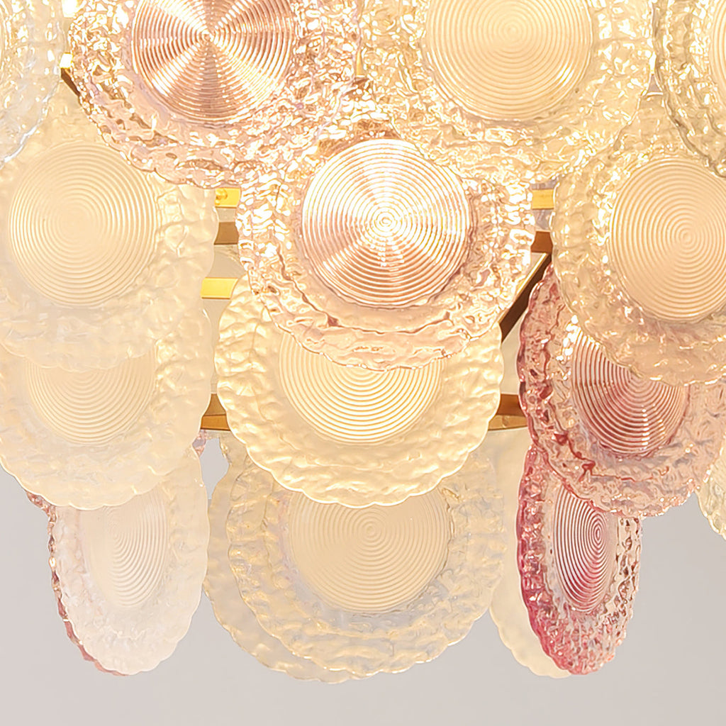 Mortimer Glass Chandelier
